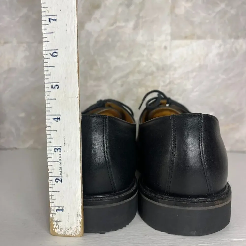 Mephisto Melchior Cap Toe Black Leather Air Relax Goodyear Welt Shoes US 14